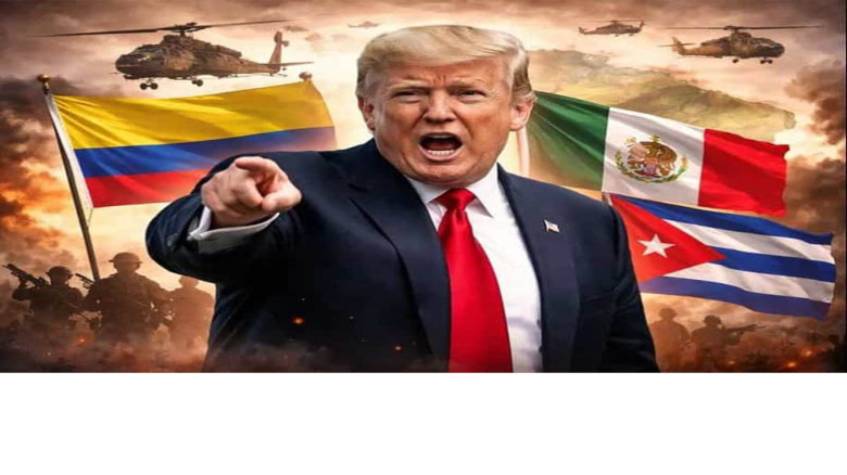 ভেনেজুয়েলার পর কলম্বিয়া, মেক্সিকো ও কিউবাকে ঘিরে ট্রাম্পের
