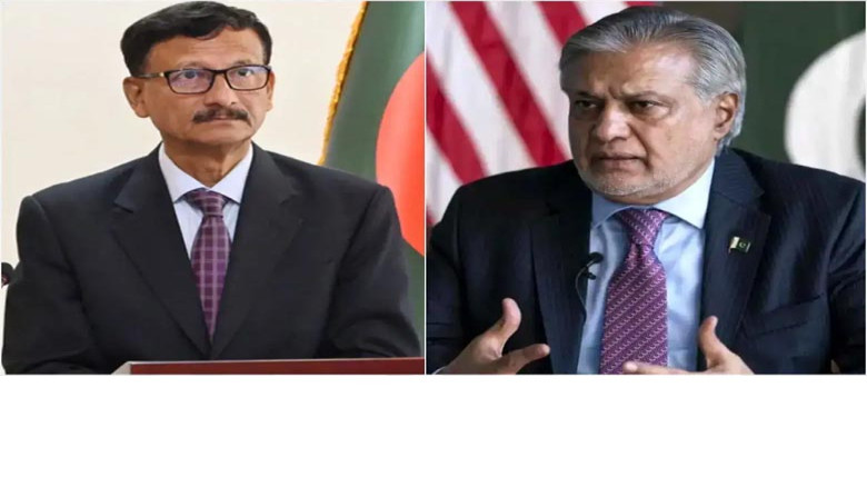 পাকিস্তানের উপ-প্রধানমন্ত্রীর সঙ্গে পররাষ্ট্র উপদেষ্টার ফোনা