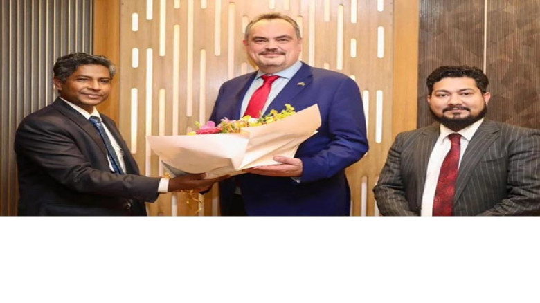 পররাষ্ট্র মন্ত্রণালয়ে নবনিযুক্ত মার্কিন রাষ্ট্রদূত ব্রেন্ট ক