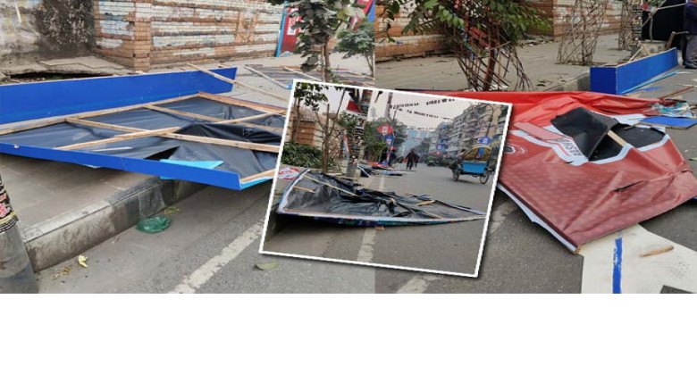 বিপিএল ম্যাচ স্থগিত, মিরপুর স্টেডিয়ামের বাইরে ভাঙচুর