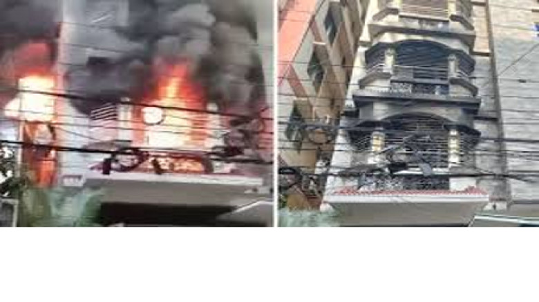 উত্তরার আবাসিক ভবনের আগুনে ৬ জনের মৃত্যু, আগুনের সূত্র নিয়ে 