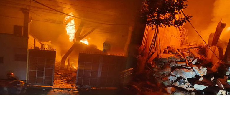 নারায়ণগঞ্জে প্লাস্টিক কারখানায় অগ্নিকাণ্ড, নিয়ন্ত্রণে ৭ ইউনি