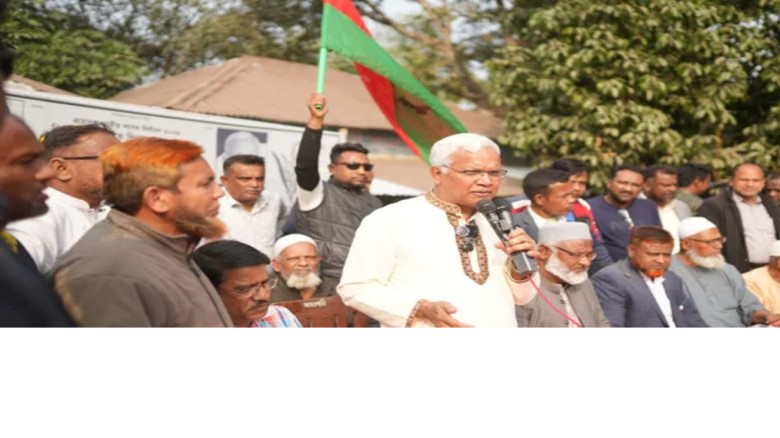 গণতন্ত্র পুনরুদ্ধারে ধানের শীষে ভোটের আহ্বান রহমাতুল্লাহর