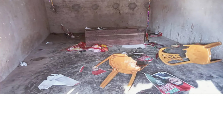 নেত্রকোনায় বিএনপির অফিসে হামলার অভিযোগ