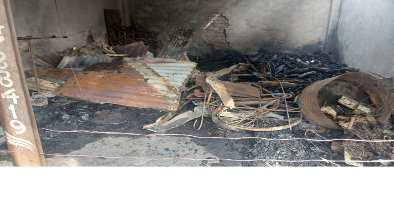 বেগমগঞ্জে বিএনপির নির্বাচনী অফিসে অগ্নিসংযোগ, পুড়েছে দুই দোক