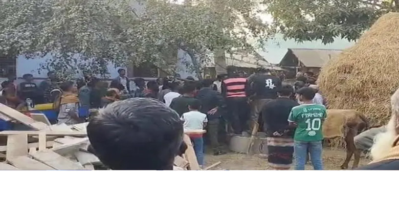 নওগাঁয় বিএনপি-জামায়াত কর্মীদের সংঘর্ষ, আহত অন্তত ১০ জন