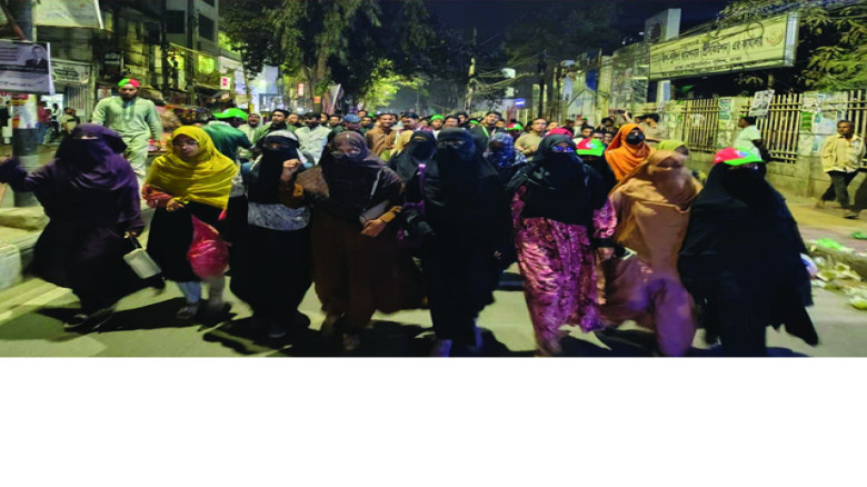 হাদী হত্যার বিচার দাবিতে আন্দোলনে হামলা, জকসুর প্রতিবাদ মিছি