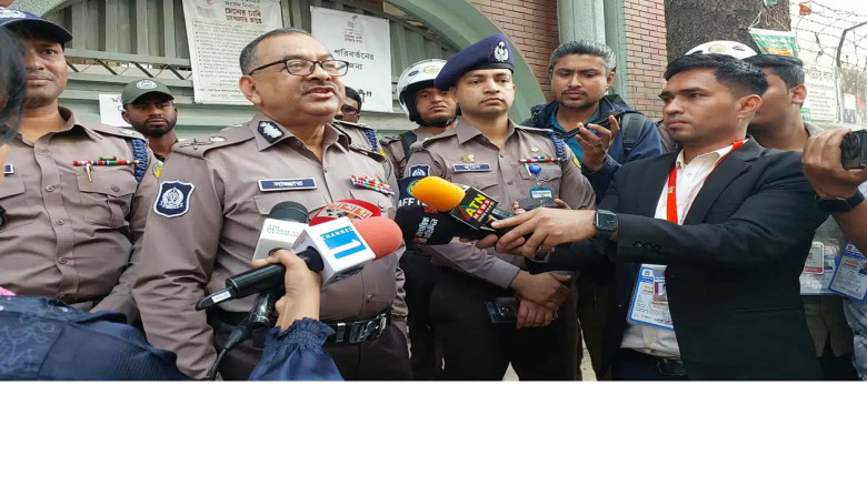 ঐতিহাসিক নির্বাচন হচ্ছে, শঙ্কা নেই: ডিএমপি কমিশনার