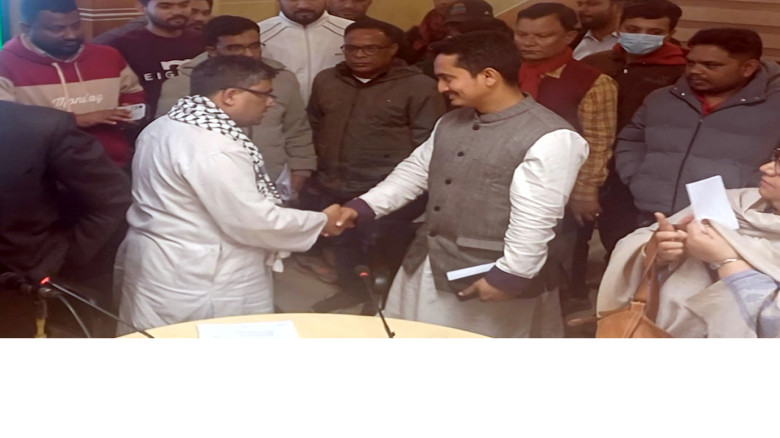 পরাজয়ের পর প্রতিদ্বন্দ্বীকে অভিনন্দন সারজিসের