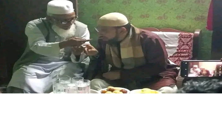 দিনাজপুরে নির্বাচনের পর দুই নেতা প্রকাশ্যে শুভেচ্ছা বিনিময়