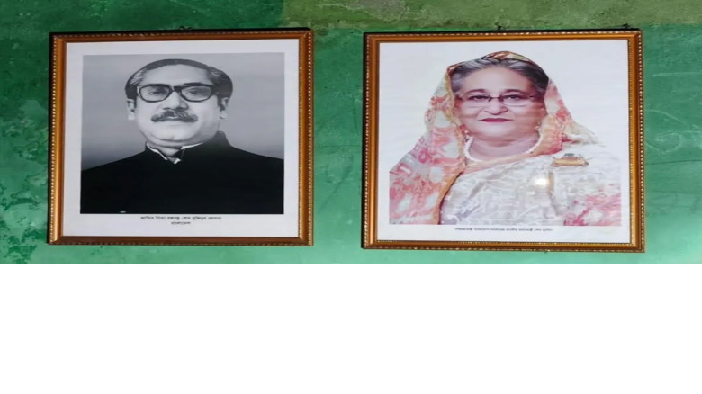 আওয়ামী লীগ কার্যালয়ে ছবি টানাল নিষিদ্ধ ছাত্রলীগ