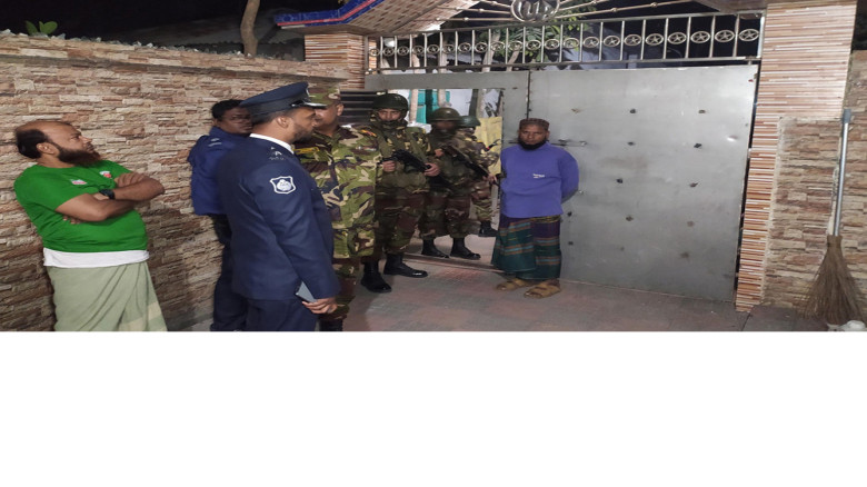 চাঁদা দাবিতে সাড়া না দেওয়ায় বাড়িতে ককটেল নিক্ষেপ