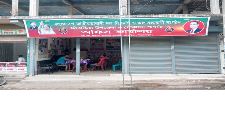 বিএনপির সহযোগী সংগঠনের কার্যালয় লক্ষ্য করে বিস্ফোরণ