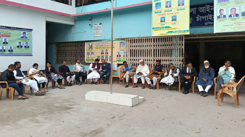 চাঁপাইনবাবগঞ্জ আইনজীবী সমিতি নির্বাচন: আ.লীগ ৬, বিএনপি ৫, জা