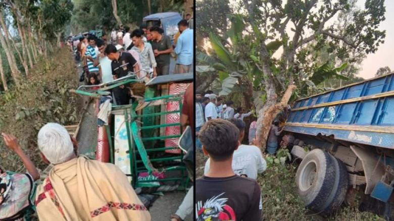 টাঙ্গাইলে ট্রাক-অটোরিকশার সংঘর্ষে ২ জন নিহত