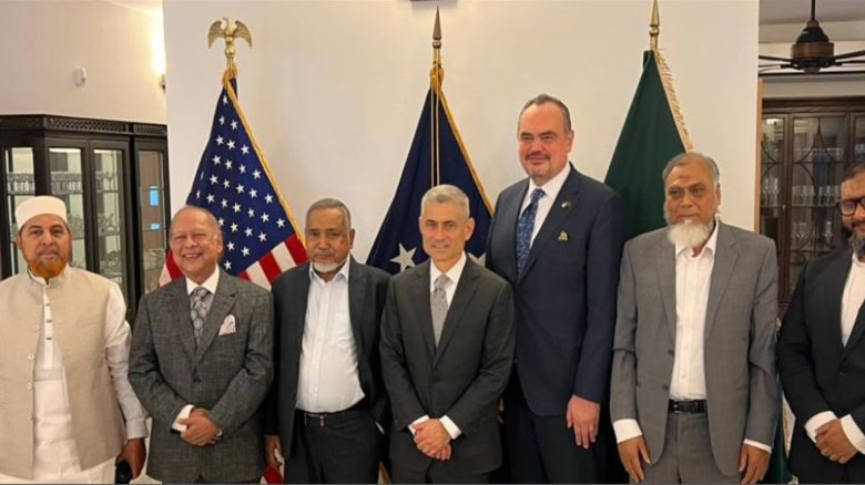 ঢাকায় মার্কিন কূটনীতিকের সঙ্গে জামায়াতের বৈঠক