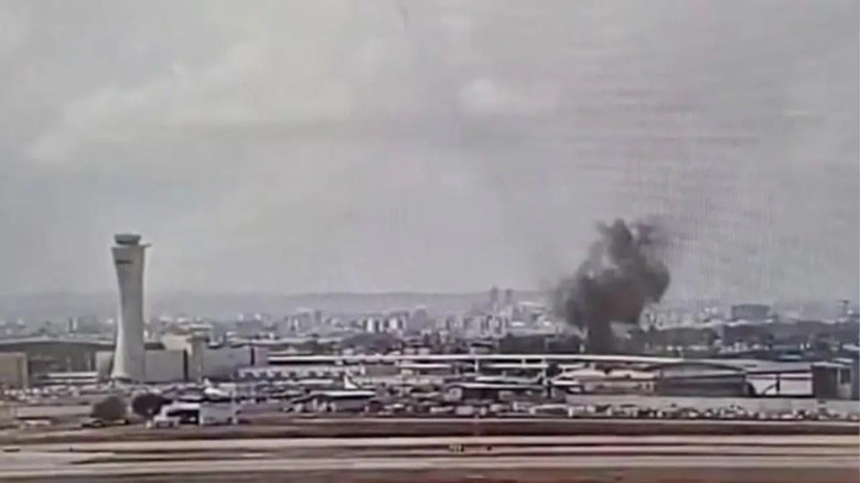 ইসরায়েলের প্রধান আন্তর্জাতিক বিমানবন্দরে ইরানের ক্ষেপণাস্ত্র