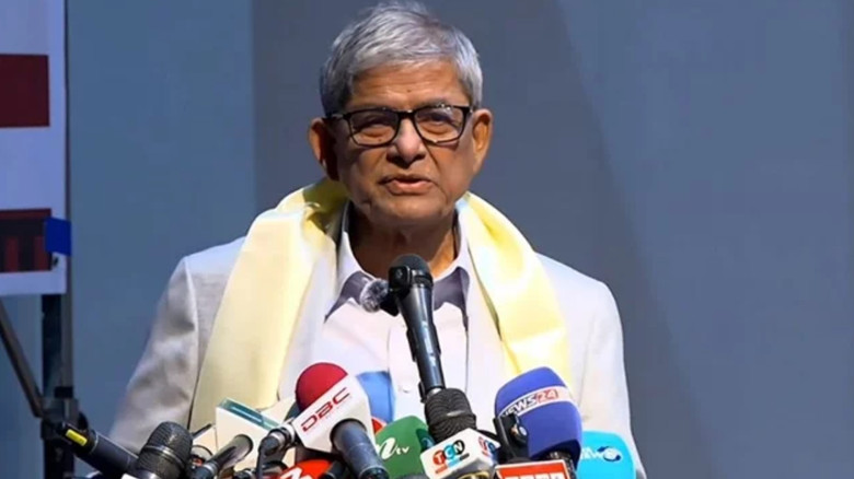 মির্জা ফখরুলের অভিযোগ: শেখ হাসিনা বিদেশে বসে দেশ অস্থিতিশীল 