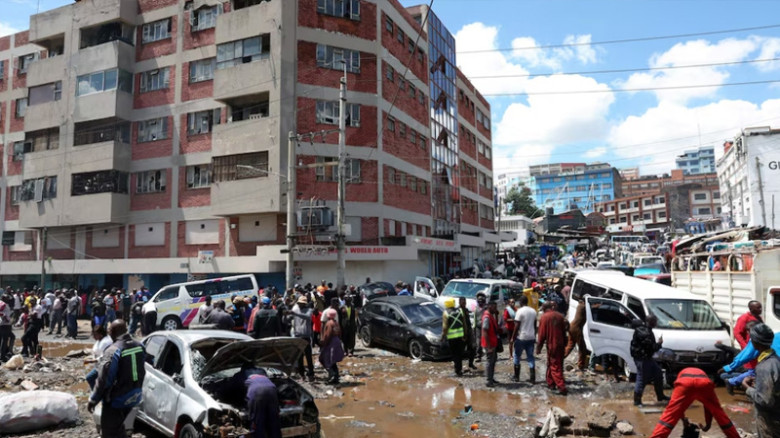 ভারী বৃষ্টিতে কেনিয়ার জনজীবন স্থবির, উদ্ধারকাজ জোরদার