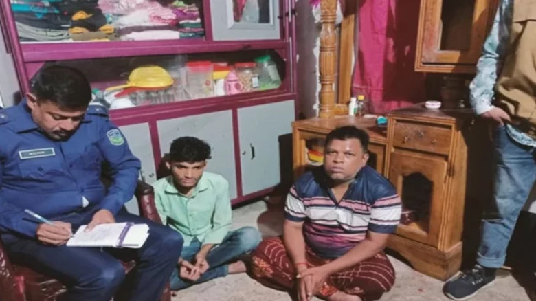 নেশার টাকা জোগাতে শ্বশুরবাড়িতে ডাকাতি, দুইজন আটক