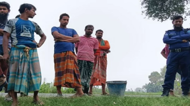 মেহেরপুরের গাংনীতে ভুট্টাখেতের পাশে উদ্ধার দুই বোমাসদৃশ বস্ত