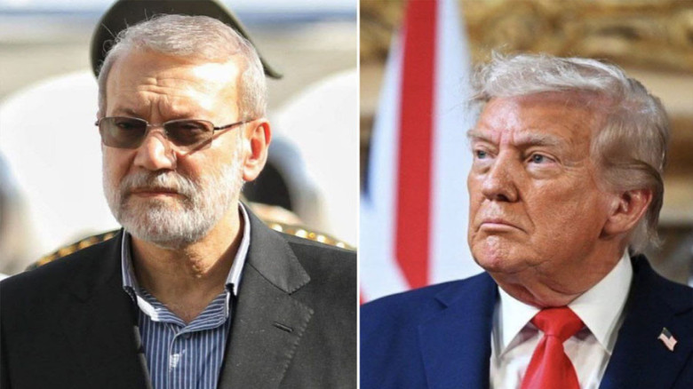 ট্রাম্পকে পাল্টা হুঁশিয়ারি দিলেন ইরানের নিরাপত্তা প্রধান লার