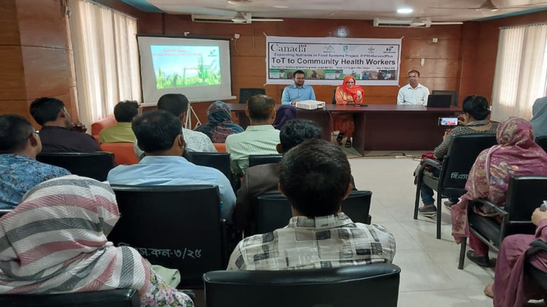 পুষ্টিহীনতা কমাতে জিংকসমৃদ্ধ ধানের প্রসারে আহ্বান