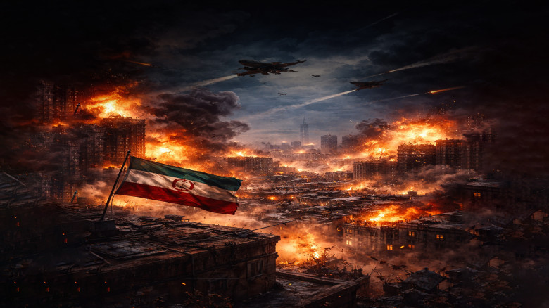 তেহরানে বড় ধরনের বিমান হামলা, যুদ্ধের ভয়াবহতা নিয়ে উদ্বেগ