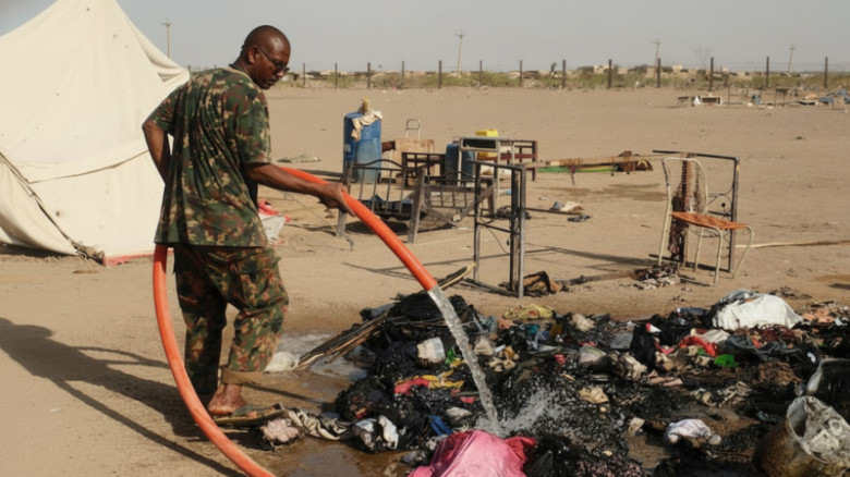 পশ্চিম সুদানে ব্যস্ত বাজারে ড্রোন হামলা, শিশুসহ নিহত ১১