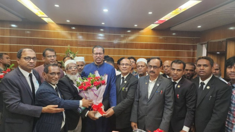 সুনামগঞ্জ জেলা পরিষদের নতুন প্রশাসক মিজানুর রহমান চৌধুরী