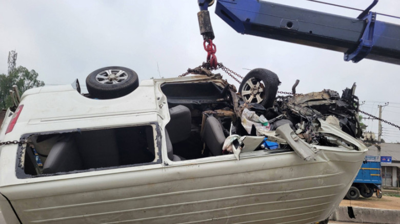 গ্যাস সিলিন্ডার বিস্ফোরণে বগুড়ায় মাইক্রোবাস দুর্ঘটনা, প্রাণ 