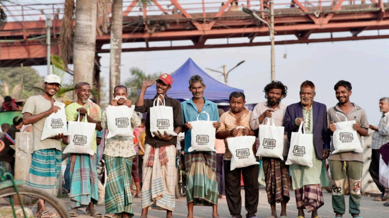 পাবজি গেমারদের ব্যতিক্রমী উদ্যোগ, সহায়তা পেল শতাধিক পরিবার
