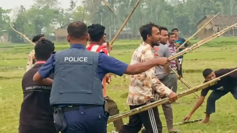 পূর্ব বিরোধের জেরে নবীগঞ্জে উত্তেজনা, সংঘর্ষে আহত ২৫