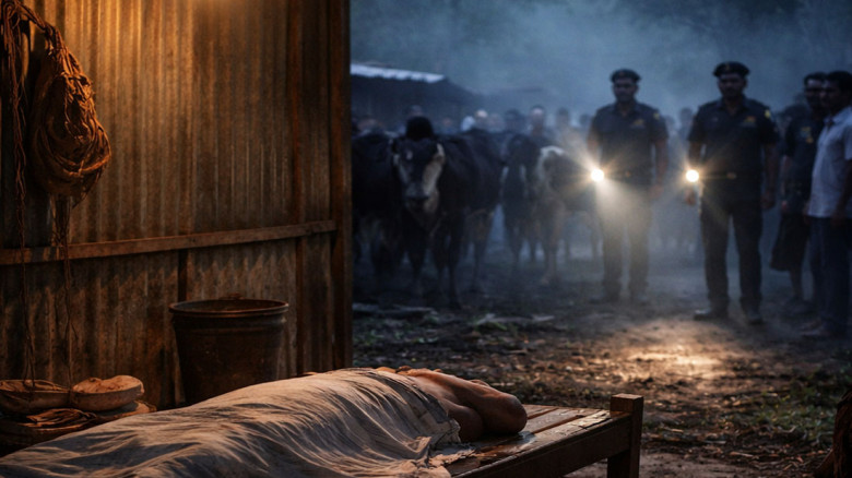 খামারে শ্রমিকের রক্তাক্ত লাশ, পরিবারের দাবি হত্যা