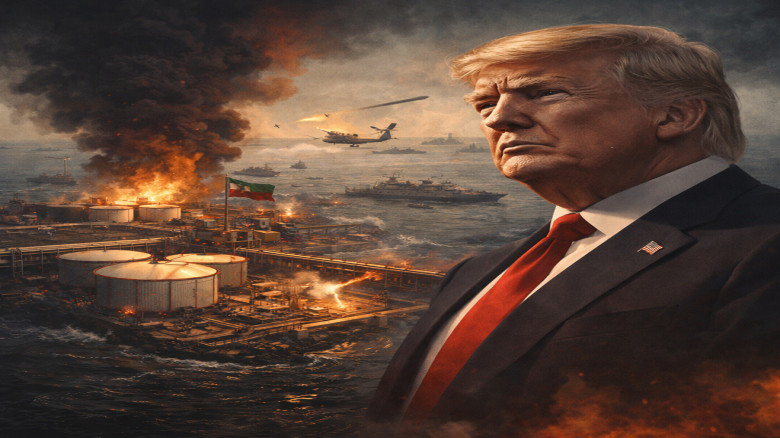 খার্গ দ্বীপ দখলের হুমকি, তবু চুক্তির আশা—ট্রাম্পের দ্বিমুখী 