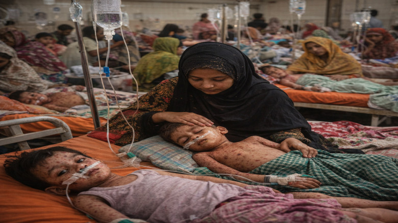 টিকার ঘাটতি ও অপুষ্টিতে বাড়ছে হামের সংক্রমণ