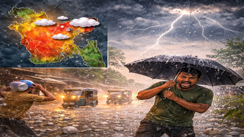 আবহাওয়ার পূর্বাভাসে ৫ দিনের বৃষ্টি ও শিলার আশঙ্কা