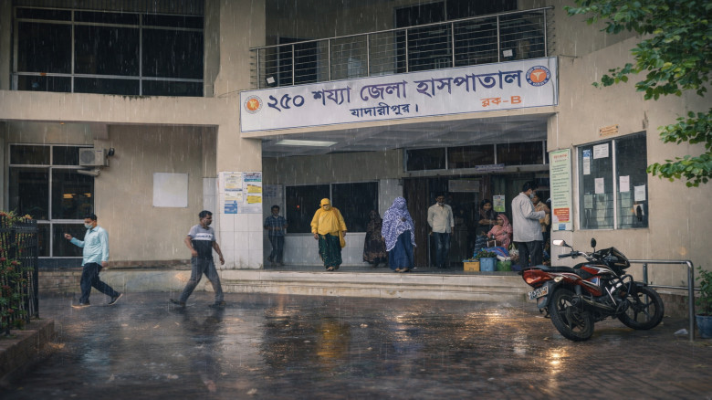 মাদারীপুরে হামের প্রকোপ, এক শিশুর মৃত্যু