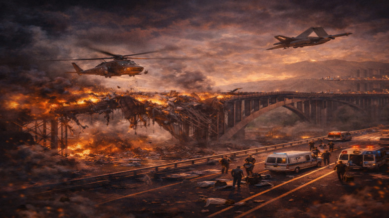 ইরানে সেতুতে মার্কিন-ইসরায়েল হামলার দাবি, নিহত ৮