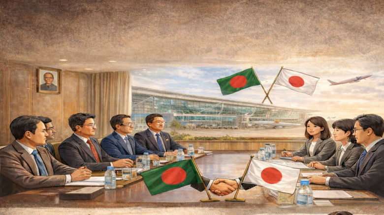 শাহজালাল টার্মিনাল পরিচালনায় চূড়ান্তের পথে বাংলাদেশ-জাপান আল