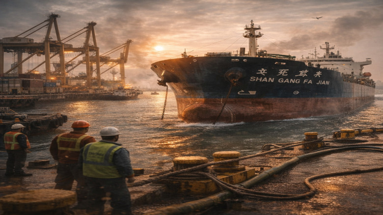 চট্টগ্রাম বন্দরে নতুন ডিজেলবাহী জাহাজ ভিড়েছে