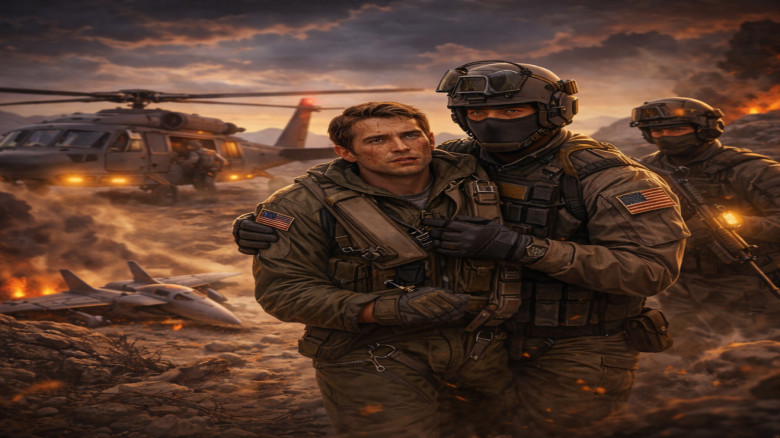 দ্বিতীয় পাইলটকেও নিরাপদে উদ্ধার করা হয়েছে দাবি যুক্তরাষ্ট্র