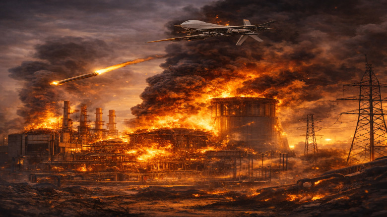 কুয়েতে ইরানের ড্রোন হামলায় বিদ্যুৎ ও পানি সরবরাহ বিপর্যস্ত