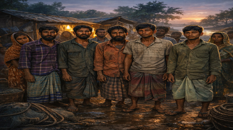 মুক্তিপণ দিয়ে রক্ষা পেলেন ৬ জেলে, আতঙ্ক চলছে উপকূলীয় এলাকায়