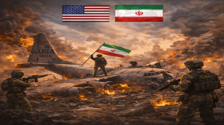 ইরান দাবি করছে, ইসফাহানে ধ্বংস হয়েছে মার্কিন সি-১৩০ বিমান