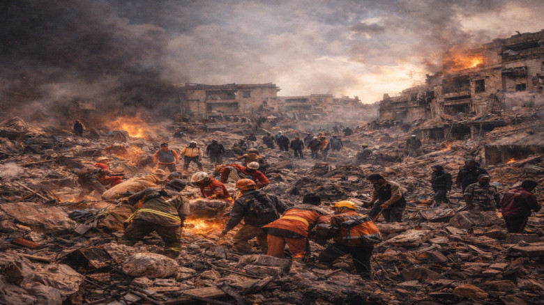 মার্কিন ও ইসরায়েলি হামলায় ইরানে ধ্বংসযজ্ঞ