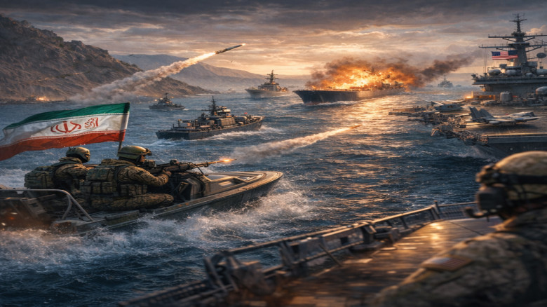 ইরান হুমকি দিল হরমুজ প্রণালি আগের মতো থাকবে না