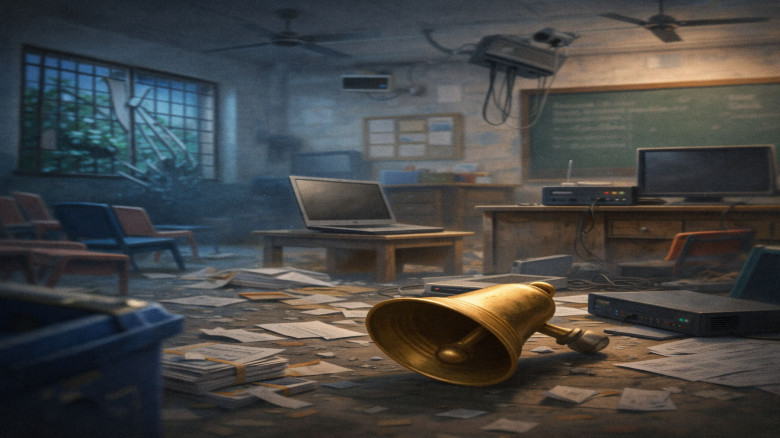 বিদ্যালয়ে চুরি: শিক্ষা উপকরণ থেকে পিতলের ঘণ্টা পর্যন্ত উধাও