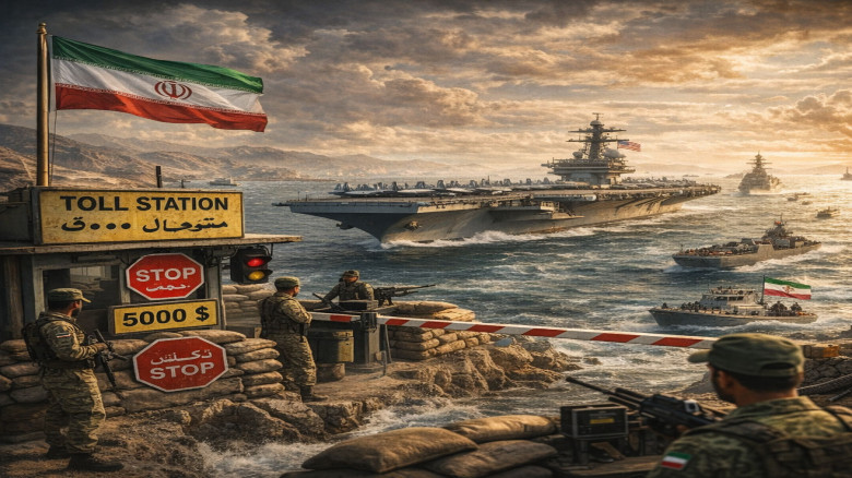 ইরানের হরমুজ টোল দাবিতে পঞ্চম নৌবহরের ভবিষ্যৎ অনিশ্চিত