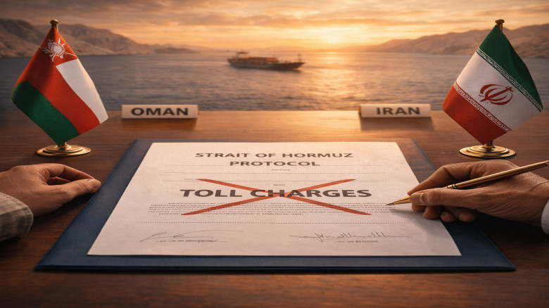 হরমুজ প্রণালীতে টোল বাতিলের দাবি ওমানের